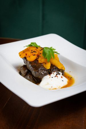"Beef" Dolmas at Anixi in New York City