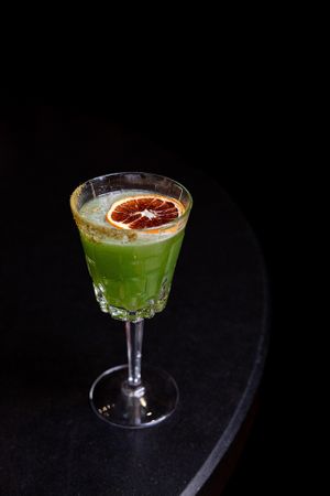 Za'atar Cucumber Cooler Cocktail at Anixi in New York City
