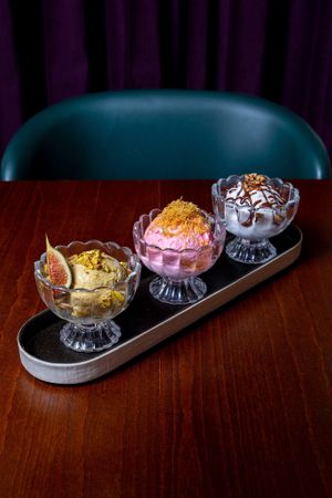 Ice Cream Trio at Anixi in New York City