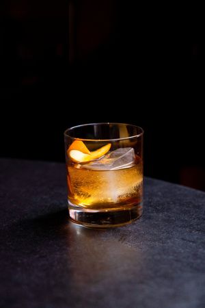 Glass of Tea Cocktail at Anixi in New York City