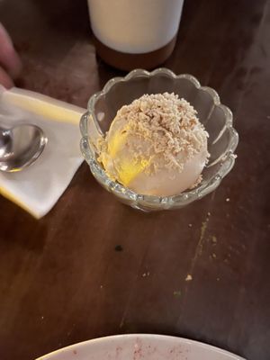 Tahini ice creamm  at Anixi in New York City