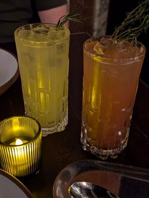 Homemade sodas at Anixi in New York City