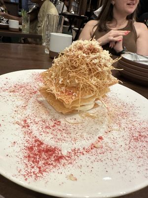 Ekmek dessert  at Anixi in New York City