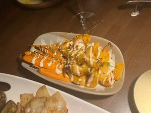 Glazed carrots & turnips at Anixi in New York City
