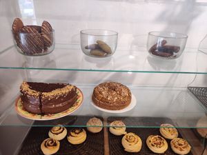 The vegan selection at La Sierrita in Palomino