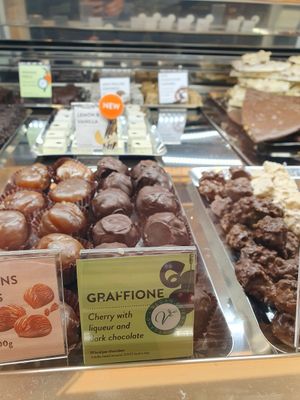 Counter selection at Venchi in London