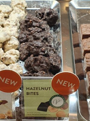 Counter selection at Venchi in London