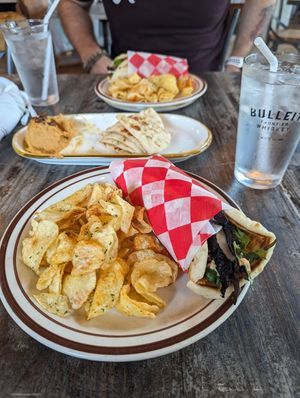 Portobello Gyro was great at Kid Cashew in Sandy Springs