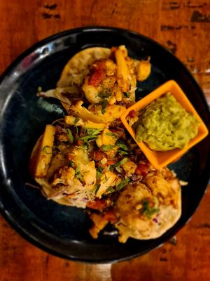 Special cauliflower tostada at La Barrita in Kingscliff