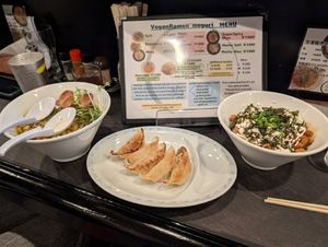  at Vegan Ramen めぐり in Asahikawa
