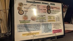 at Vegan Ramen めぐり in Asahikawa