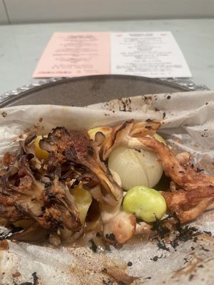 Veggie miso grill   at Hug & Kiss Cafe in Tokyo