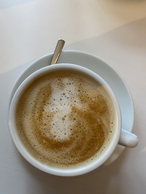 Cappuccino with oat milk  at Café Soulcakes in Ingolstadt