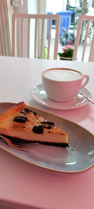 Veganer Käsekuchen war der Hammer! at Café Soulcakes in Ingolstadt