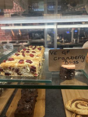 VE GF Cranberry bliss  at The Oaty Goat in Southampton