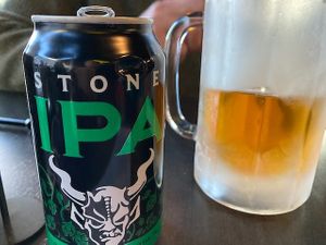 Beer at Boom's Pizza in Lakewood