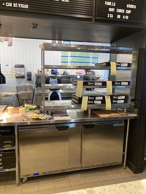 Kitchen  at Boom's Pizza in Lakewood