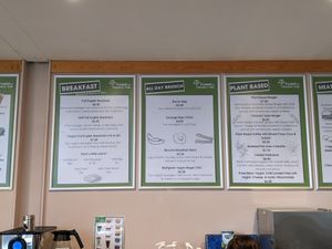 Some menu items (there's more!) at The Forest Centre & Millennium Country Park in Bedford