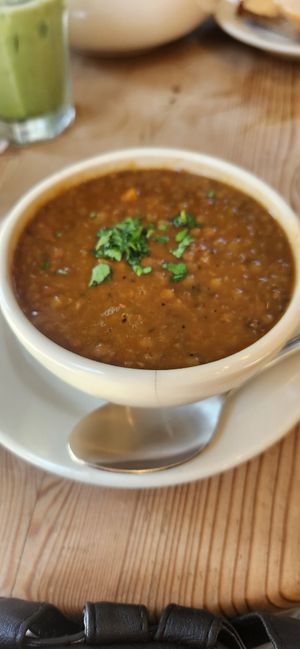 Lentil soup at Le Pain Quotidien - Walnut St in Philadelphia