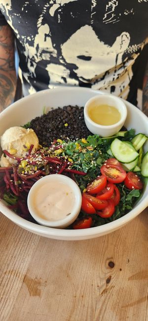 Lentil bowl at Le Pain Quotidien - Walnut St in Philadelphia
