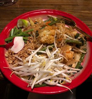 tofu pad thai  at NOA By September In Bangkok in New Haven