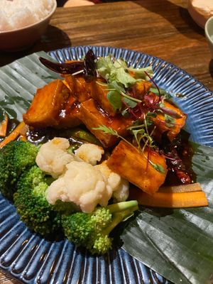 chili tofu  at NOA By September In Bangkok in New Haven