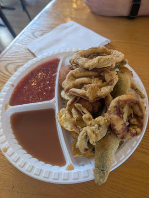 Bhajia mix set at Original Maru Bhajia in Nairobi