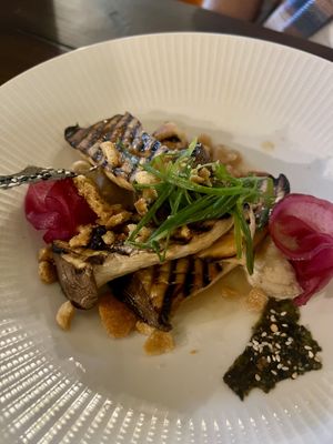 Grilled Eryngii Mushrooms  at Wittern in Veghel