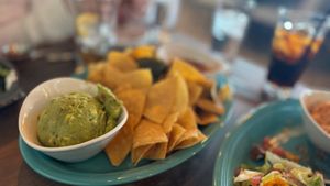 Chips and Guacamole  at Cowboy Cantina in Rancho Mirage