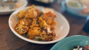 Crispy Cauliflower  at Cowboy Cantina in Rancho Mirage