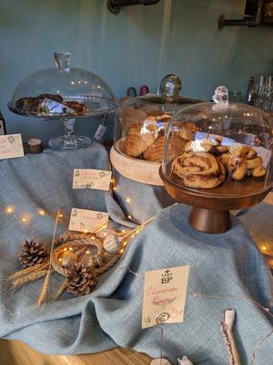 inside at British Patagonia in North London