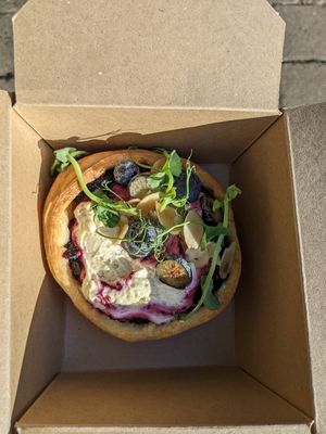 pastry at British Patagonia in North London