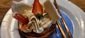 Veganer Kuchen - voll lecket at British Patagonia in North London