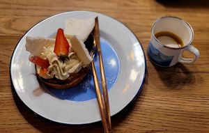 Schön angerichtet at British Patagonia in North London