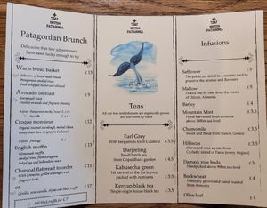 Karte at British Patagonia in North London