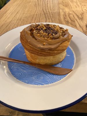 Hazelnut cream  at British Patagonia in North London