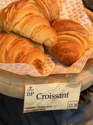 Croissant  at British Patagonia in North London