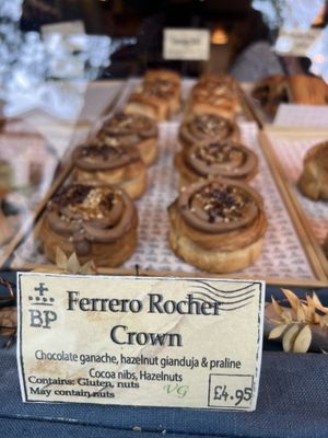 Ferrero rocher crown  at British Patagonia in North London