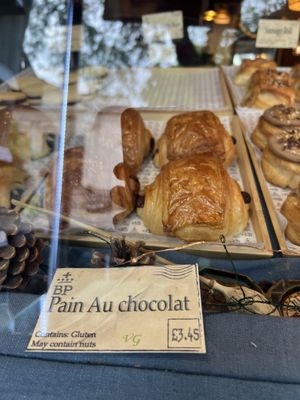 Pain au chocolat   at British Patagonia in North London