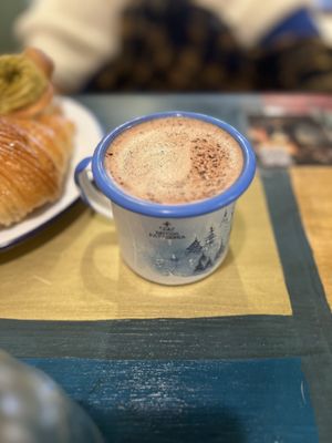 Hot chocolate   at British Patagonia in North London