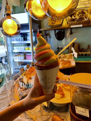 Inside   at British Patagonia in North London