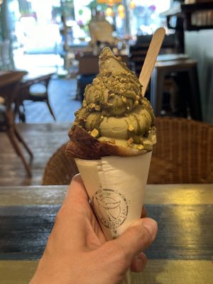 Pistachio  at British Patagonia in North London