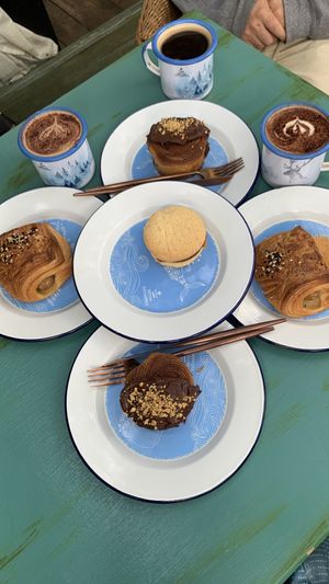 Except from the Alfajor, everything in here is vegan  at British Patagonia in North London