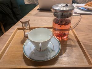 Tea at British Patagonia in North London