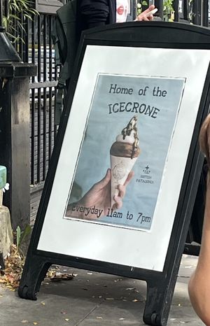 Now every day, not just weekends.  at British Patagonia in North London