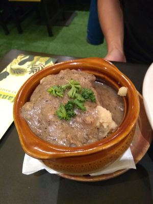 Mashed potatoes were good  at Plantasia Eatery in Flagstaff