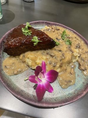Meatloaf  at Plantasia Eatery in Flagstaff