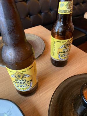 Alcoholic ginger beer must try  at Nanny's Eatery in Auckland