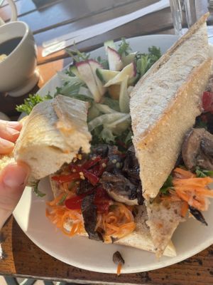 Vegan Banh Mi!  at Le Pain Quotidien - Pennsylvania Ave in Washington