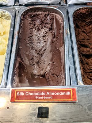 Window view at Cold Stone Creamery in Guam